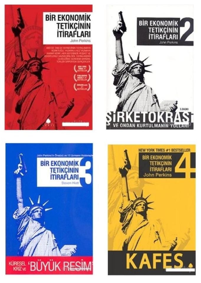 Bir Ekonomik Tetikçinin İtirafları Özel Set 4 Kitap