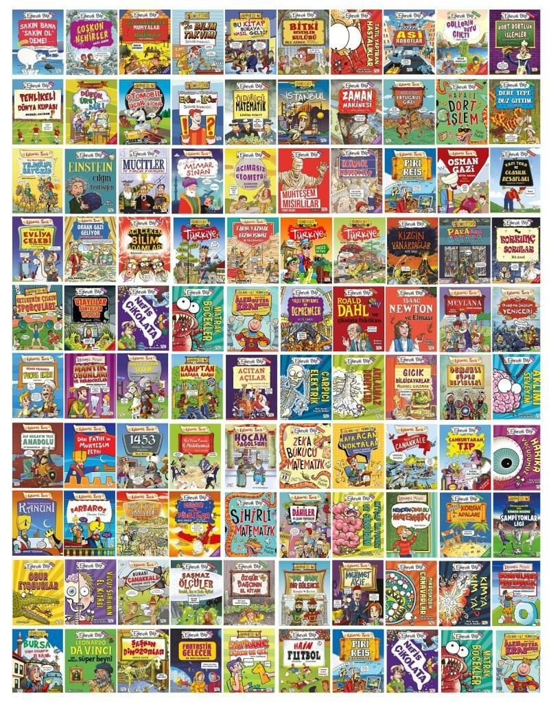 Timaş Eğlenceli Bilgi Seti 100 Kitap Set