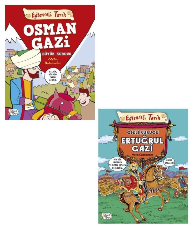 Osman Gazi Büyük Kurucu + Gizli Kurucu Ertuğrul Gazi 2 Kitap