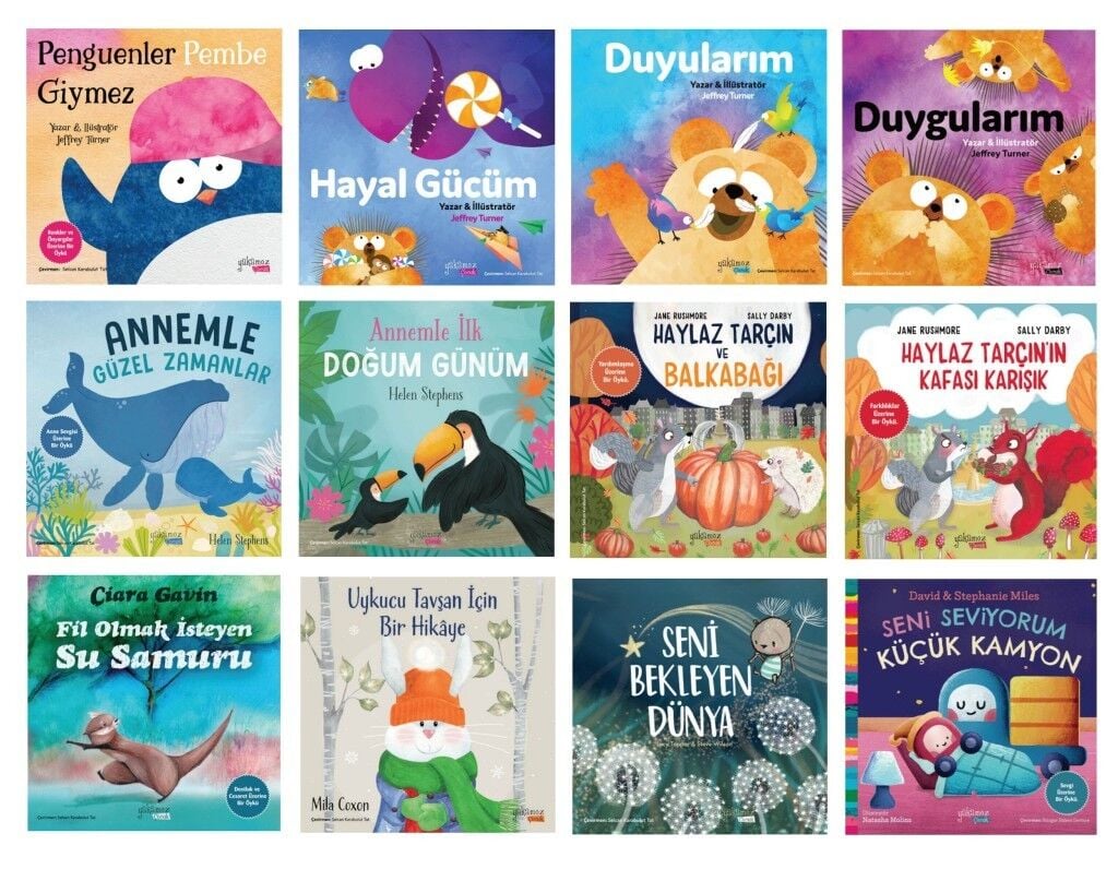 Yakamoz İlk Okuma Kitaplarım (12 Kitap)