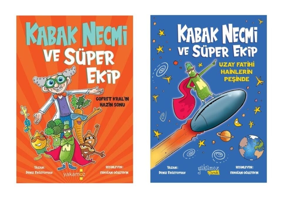 Kabak Necmi ve Süper Ekip Seti (2 Kitap)