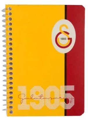 Galatasaray Lisanslı Bloknot Spiralli Karton Kapak A6