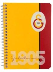 Galatasaray Lisanslı Bloknot Spiralli Karton Kapak A6