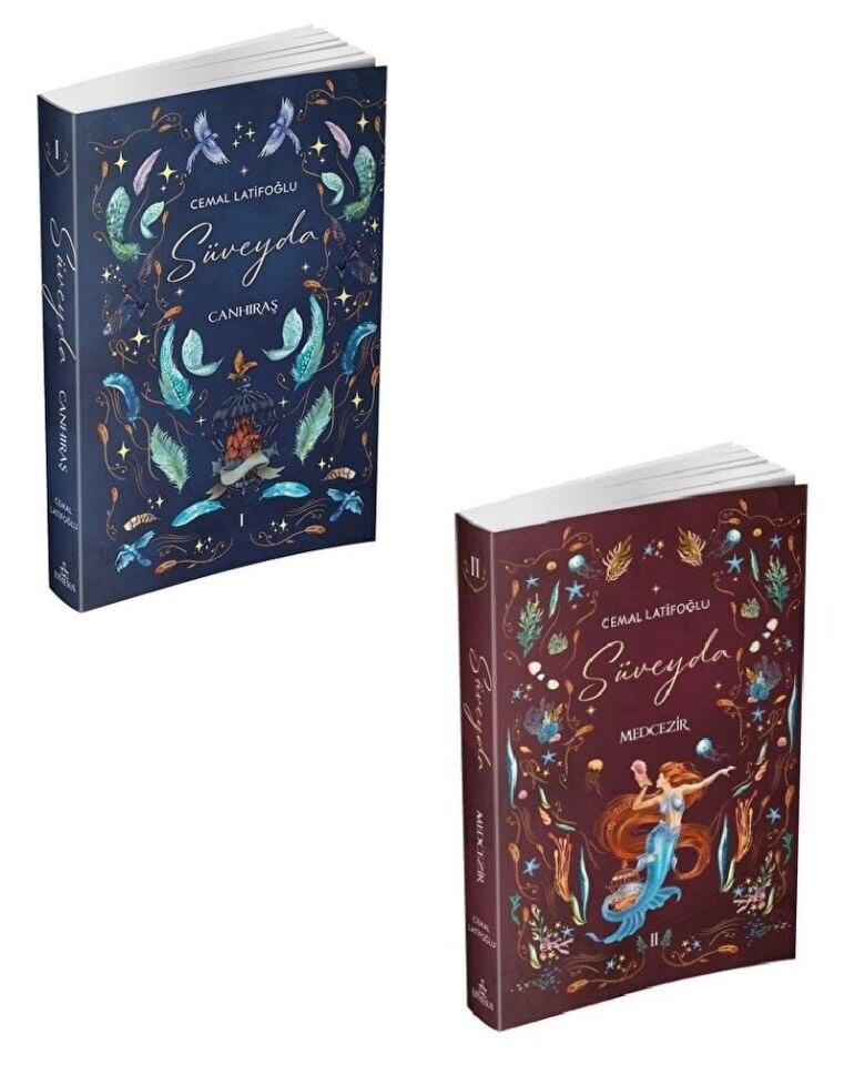 Cemal Latifoğlu Süveyda Seti 2 Kitap Karton (Canhıraş + Medcezir)