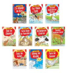 Ema 1. Sınıf Ezop Masalları 10 Kitap