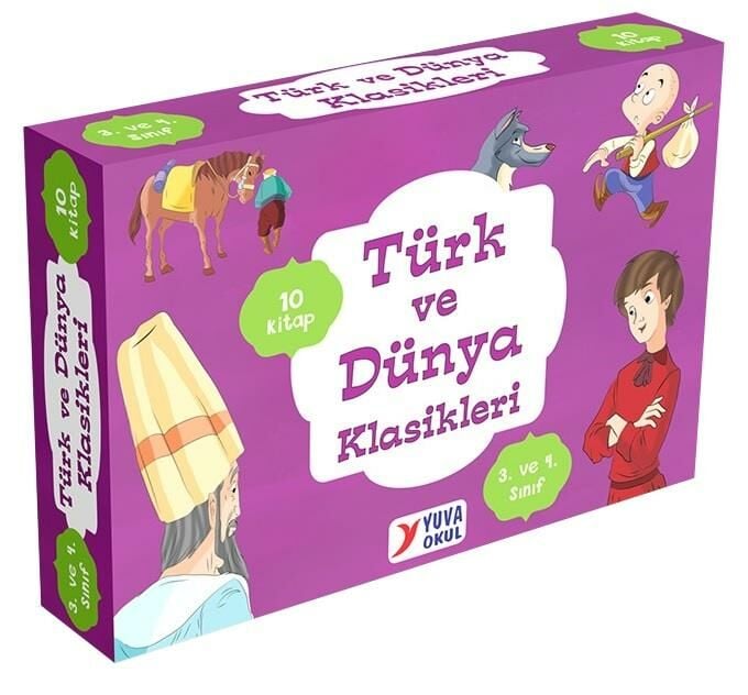 Yuva 4. Sınıf Türk ve Dünya Klasikleri 10 Kitap