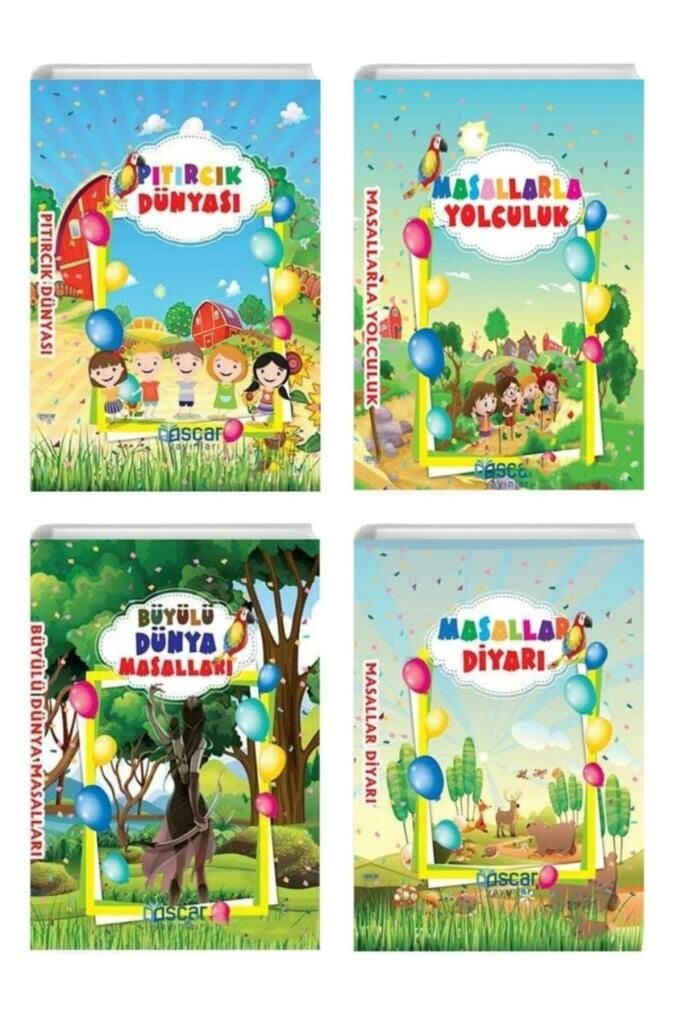 Ciltli Masal Seti 4 Kitap