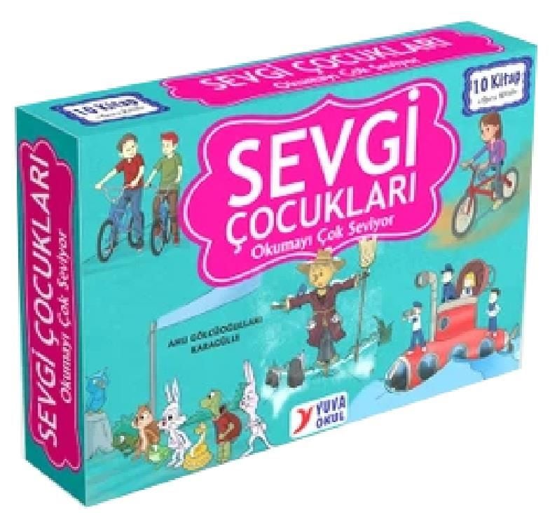 Yuva 3. Sınıf Sevgi Çocukları Okumayı Çok Seviyor 10 Kitap