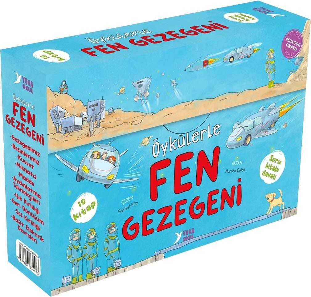 Yuva 4. Sınıf Öykülerle Fen Gezegeni 10 Kitap