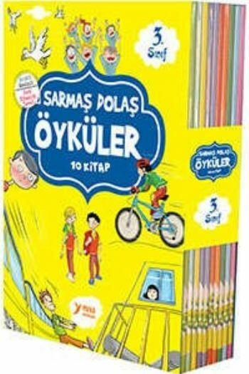 Yuva 3. Sınıf Sarmaş Dolaş Öyküler 10 Kitap