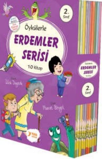 Yuva 2. Sınıf Öykülerle Erdemler Serisi 10 Kitap