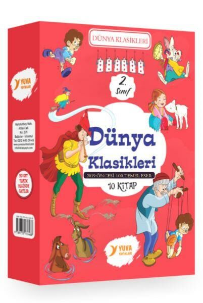 Yuva 2. Sınıf Dünya Klasikleri 10 Kitap
