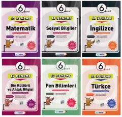Altınbaşarı 6. Sınıf Deneme Seti 6 Kitap 12 li Deneme