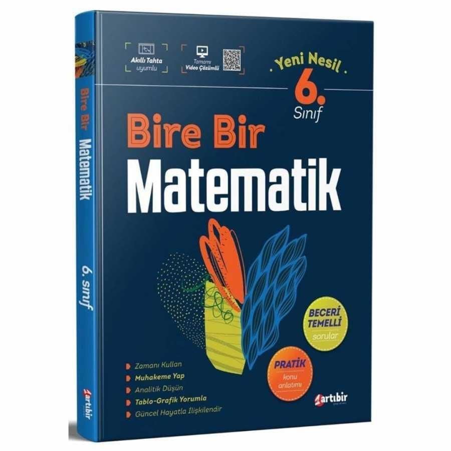 Artıbir 6. Sınıf Bire Bir Matematik Konu Anlatımlı Soru Bankası