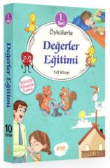 Yuva 1. Sınıf Öykülerle Değerler Eğitimi Serisi 10 Kitap Set