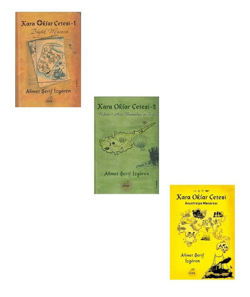 Ahmet Şerif İzgören Kara Oklar Çetesi Seti (3 Kitap)