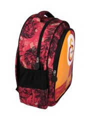 Galatasaray 2 Bölmeli Parçalı Suni Deri Okul Sırt Çantası