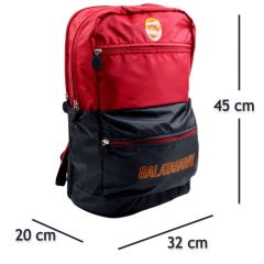 Galatasaray Trend Siyah Cepli Çift Gözlü Paraşüt Çanta