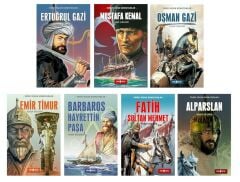 Yusuf Güldür Tarih Yazan Komutanlar Seti 7 Kitap (Mustafa Kemal + Fatih Sultan Mehmet + Emir Timur + Osman Gazi + Alparslan + Barbaros Hayrettin Paşa + Ertuğrul Gazi)