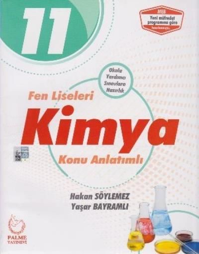 Palme 11. Sınıf Fen Liseleri Kimya Konu Anlatımlı