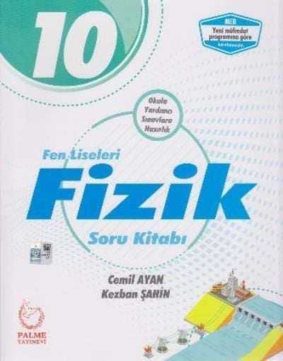 Palme 10. Sınıf Fen Liseleri Fizik Soru Kitabı YENİ
