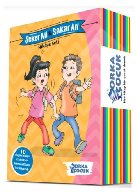 Orka 4. Sınıf Şeker Ali Sakar Ali Hikaye Seti 10 Kitap