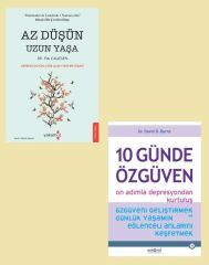 Az Düşün Uzun Yaşa + 10 Günde Özgüven On Adımla Depresyondan Kurtuluş (2 Kitap)