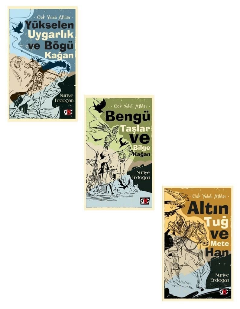 Nuriye Erdoğan Gök Yeleli Atlılar Seti (3 Kitap)