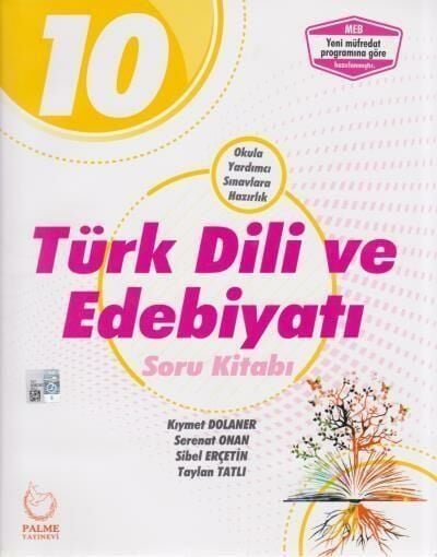 Palme 10. Sınıf Türk Dili ve Edebiyatı Soru Kitabı