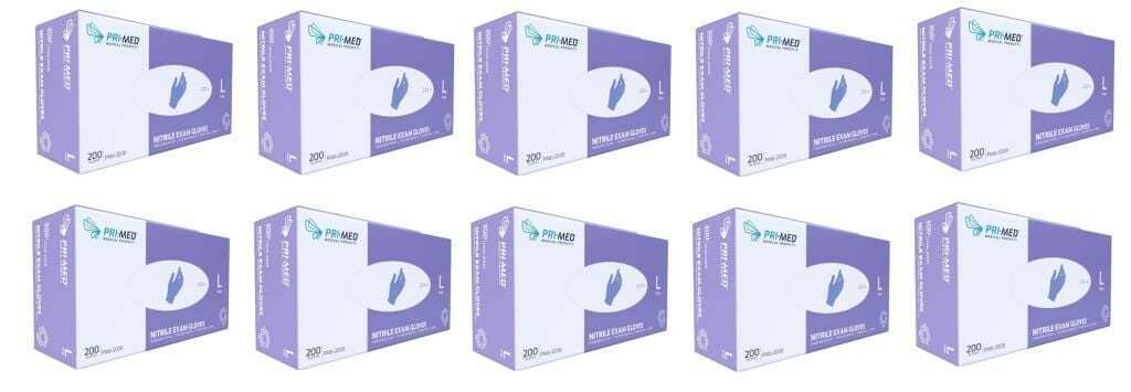 Nitril Eldiven 10 Kutu 1500 adet (L)