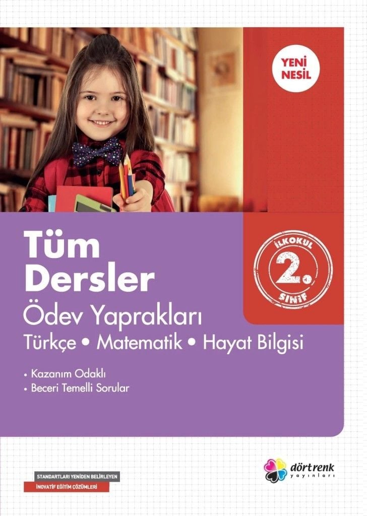 Dörtrenk 2. Sınıf Tüm Dersler Ödev Yaprakları