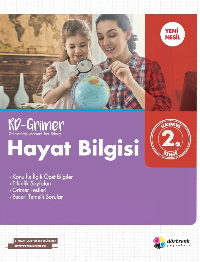 Dörtrenk 2. Sınıf Hayat Bilgisi Konu Anlatım Etkinlik Kitabı