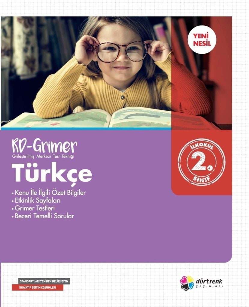 Dörtrenk 2. Sınıf Türkçe Konu Anlatım Etkinlik Kitabı