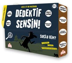 Dedektif Sensin 4 Kitap Set