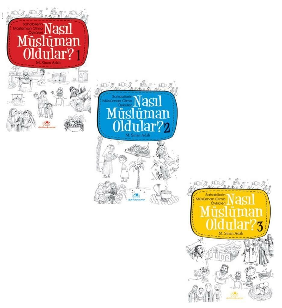 Nasıl Müslüman Oldular Seti 3 Kitap M. SİNAN ADALI