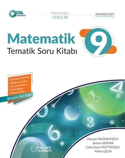 Palme 9. Sınıf Matematik Tematik Soru Kitabı