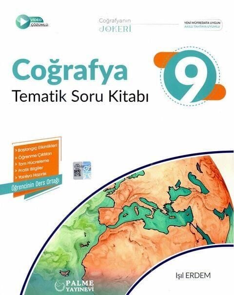 Palme 9. Sınıf Coğrafya Tematik Soru Kitabı