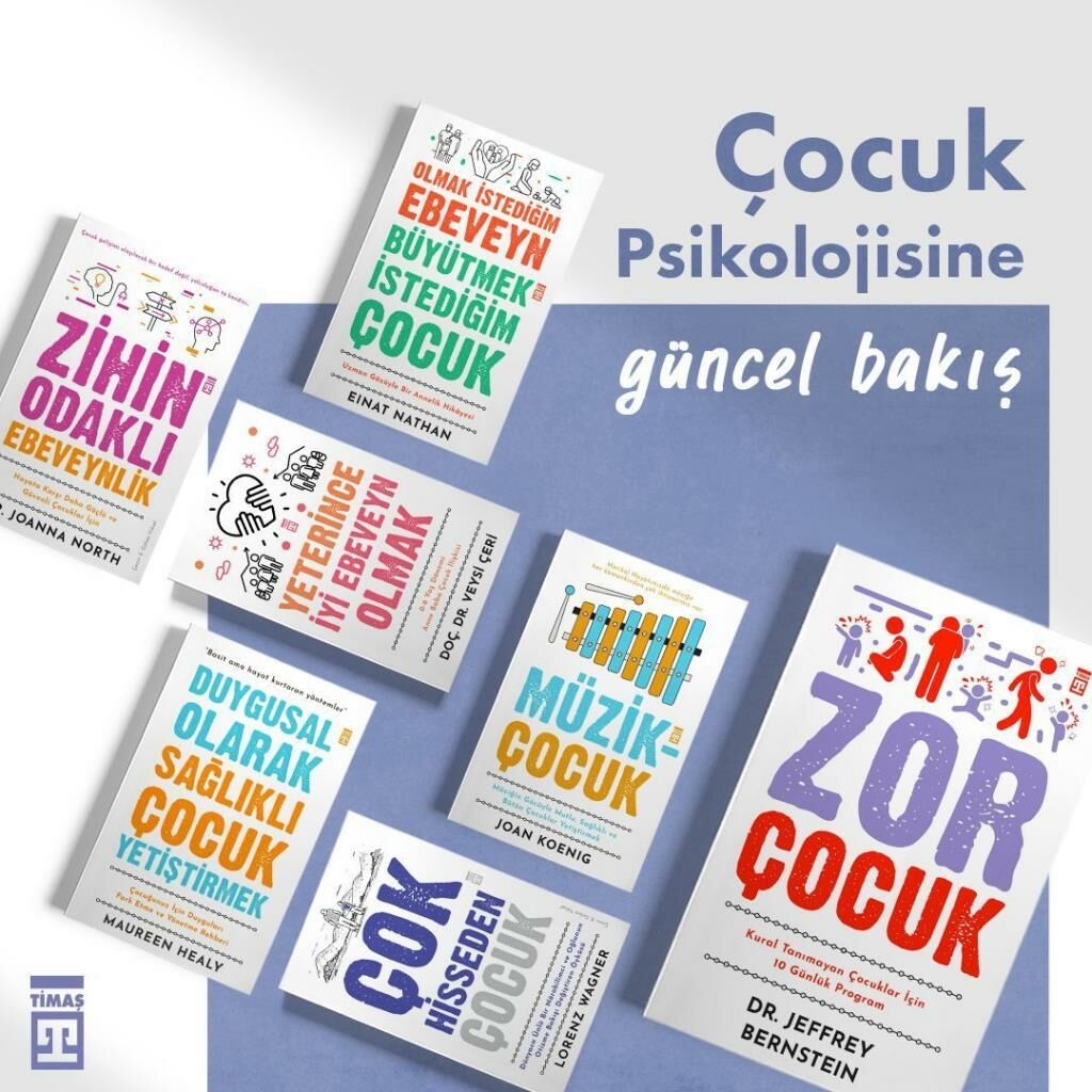 Çocuk Psikolojisine Güncel Bakış Seti 7 Kitap