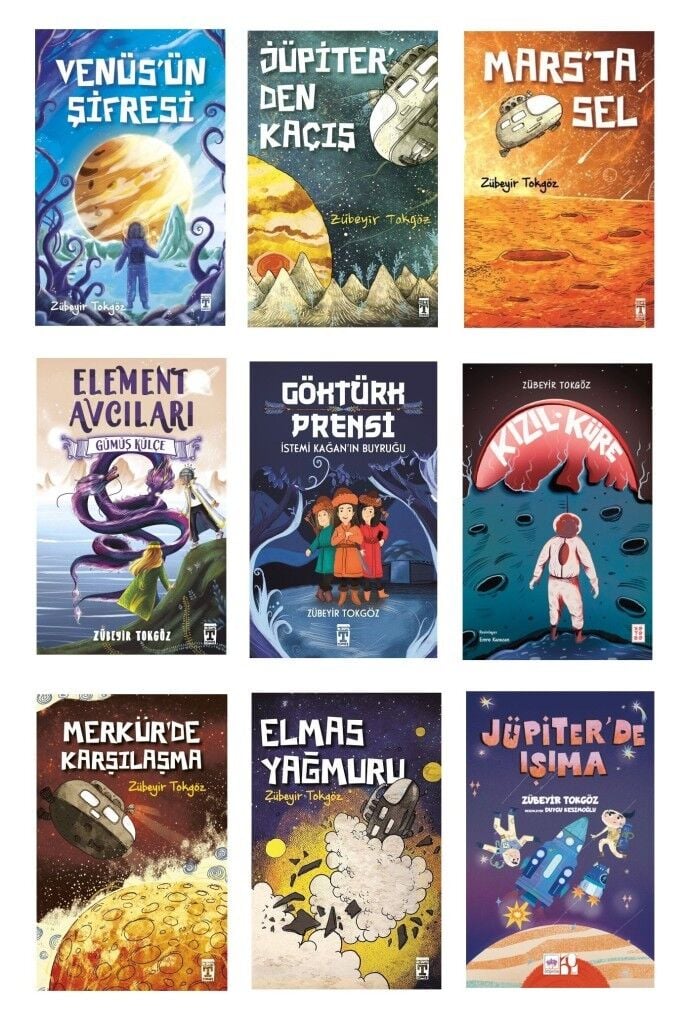 Zübeyir Tokgöz Uzay Macera Seti (9 Kitap)
