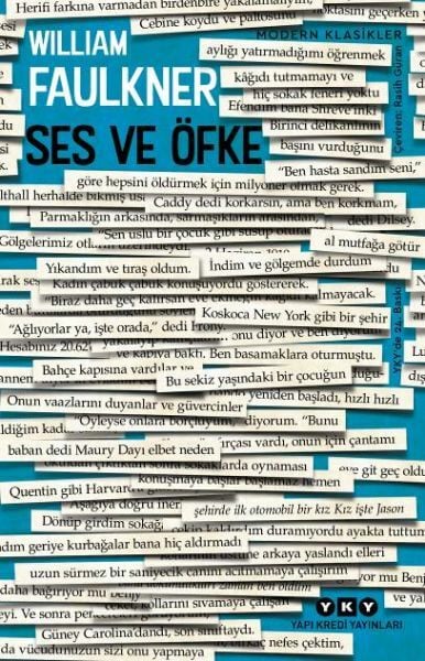 Ses ve Öfke Modern Klasikler WİLLİAM FAULKNER