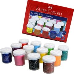 Faber Castell Guaj Boya 12 Renk