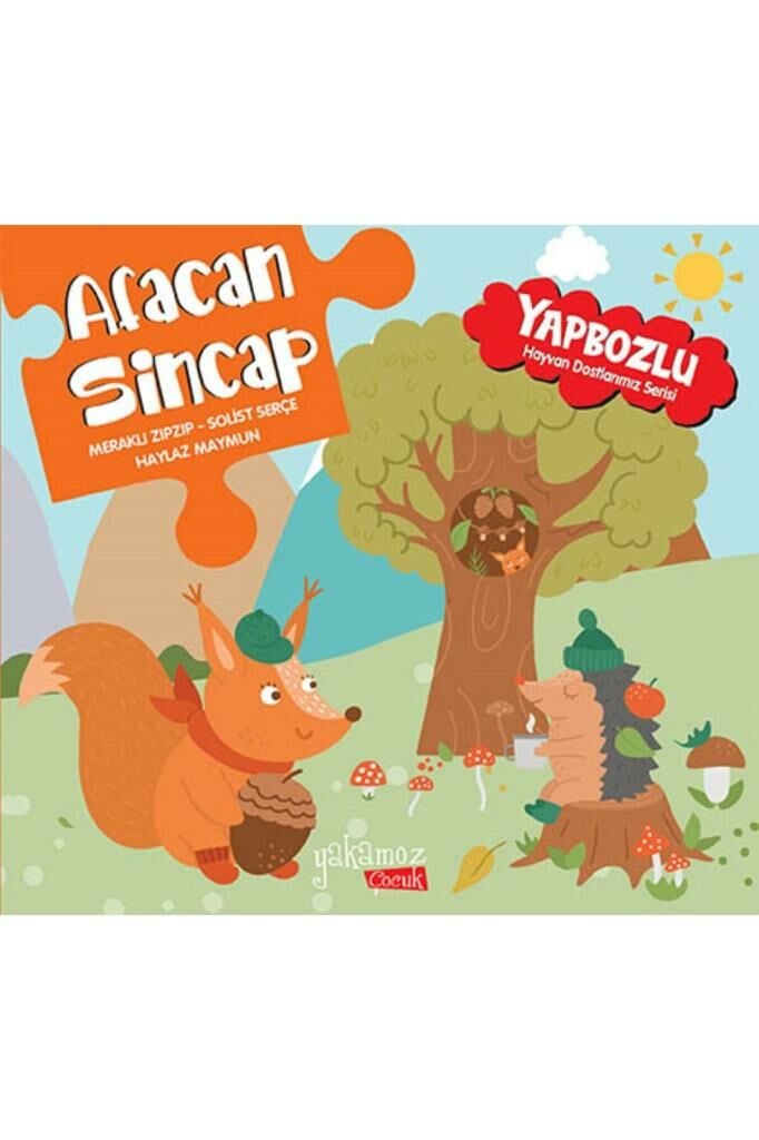 Yapbozlu Kitap Afacan Sincap
