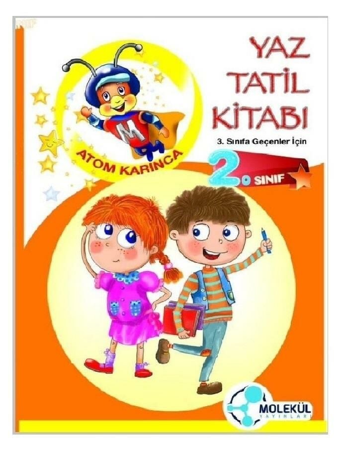Atom Karınca 2. Sınıf Yaz Tatil Kitabı