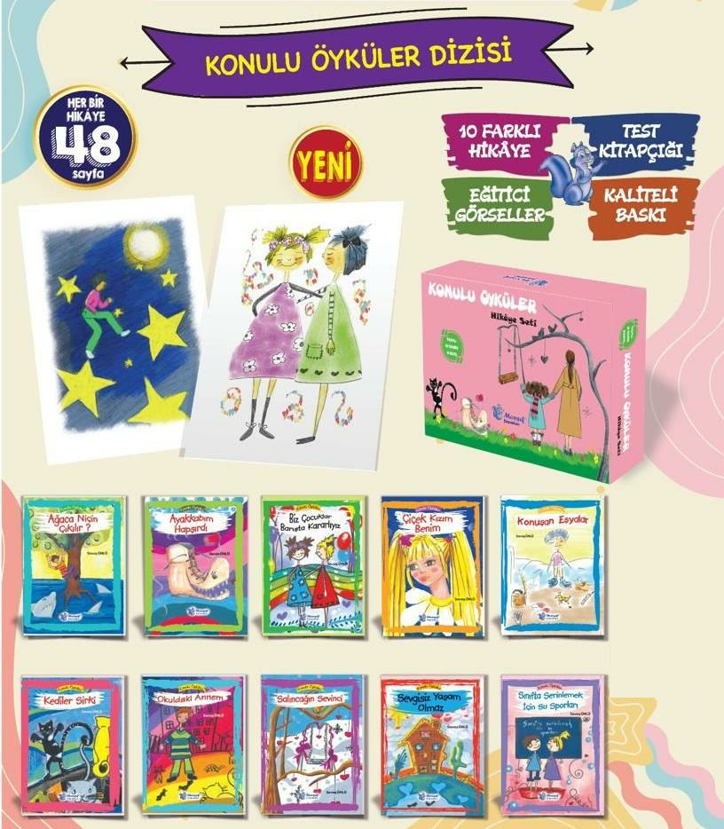 Morışık 3. Sınıf Konulu Öyküler Serisi 10 Kitap