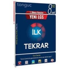 Tonguç 8. Sınıf LGS 1. Dönem İlk Tekrar Tüm Dersler
