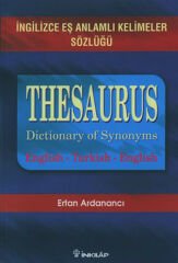 İngilizce Eş Anlamlı Kelimeler Sözlüğü Thesaurus