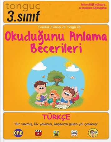 Tonguç 3. Sınıf Türkçe Okuduğunu Anlama Becerileri