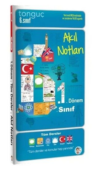 Tonguç Akademi 6. Sınıf 1. Dönem 6.1 Akıl Notları