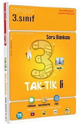 Tonguç 3. Sınıf Taktikli Soru Bankası Tüm Dersler Kitabı