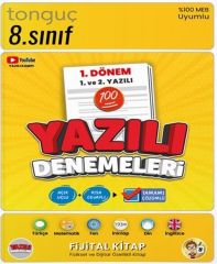 Tonguç 8. Sınıf Yazılı Denemeleri 1. Dönem 1 ve 2. Yazılı